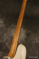 1962 Fender Jazz Bass OLYMPIC WHITE!!! SLAB BOARD!!! 3-knob
